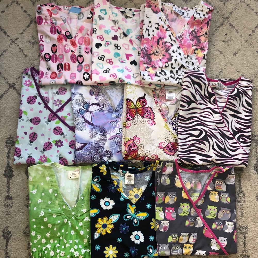 SCRUB TOP BUNDLE!